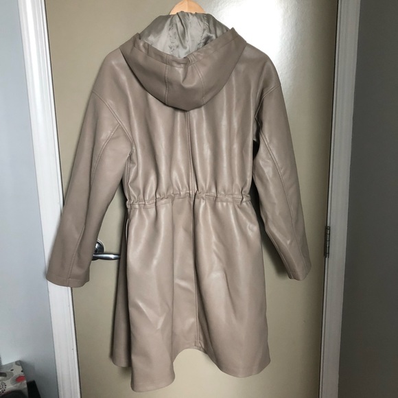 BABATON vegan leather coat, SZ XS - Picture 5 of 5